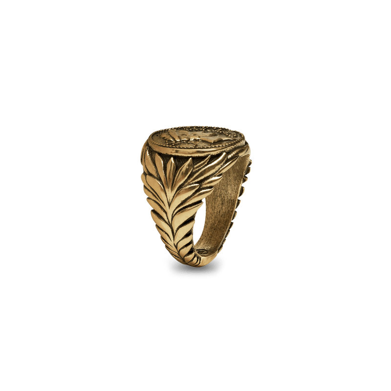 Julius Caesar Ring - Ancient Gold