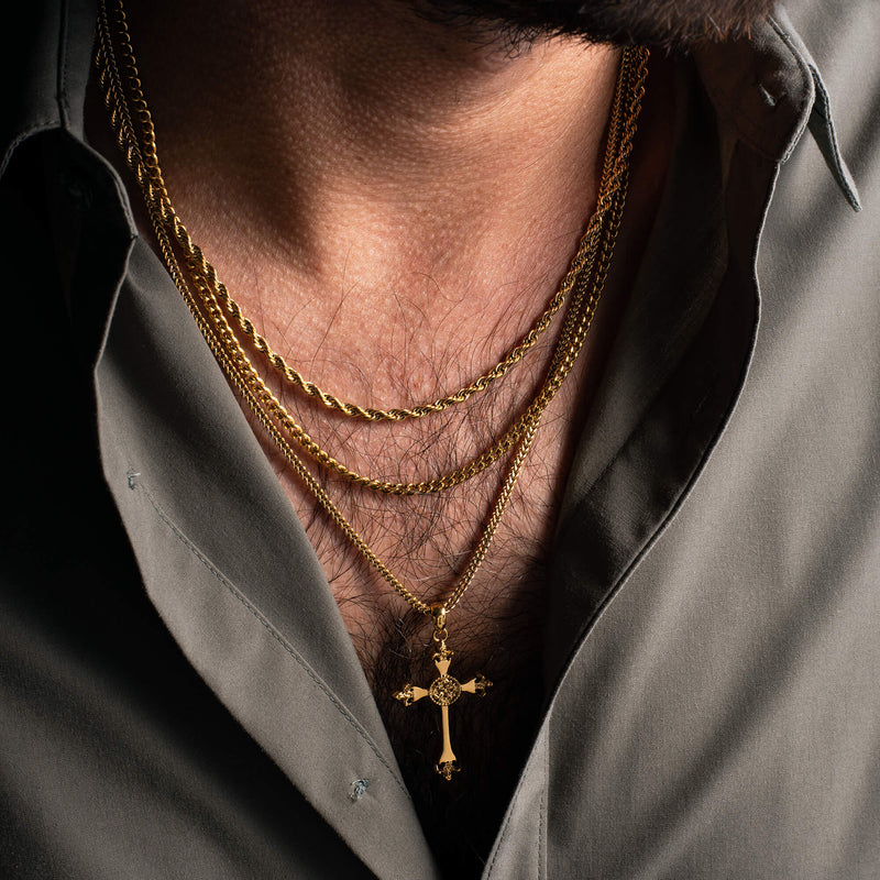 Cross Pendant - Gold - Marcozo