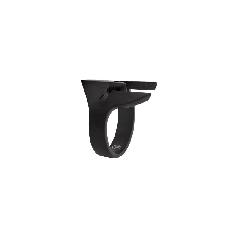 Spartan Helmet Ring - Black