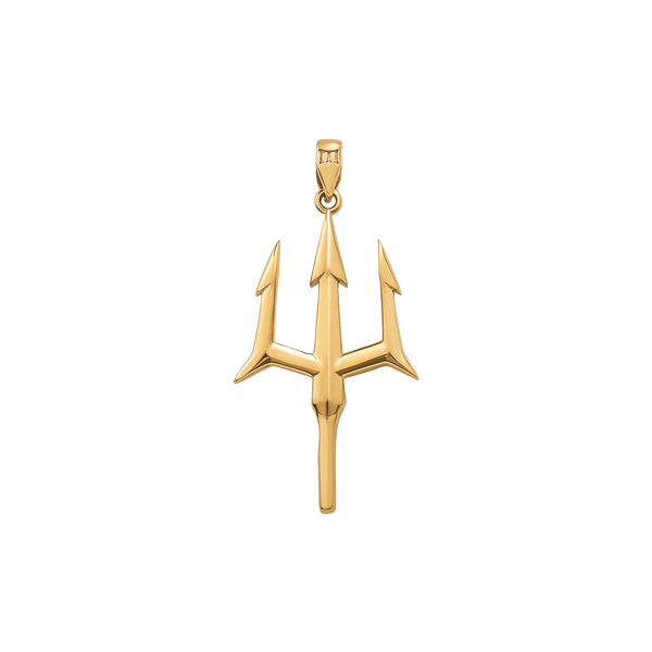 Trident Pendant - Gold