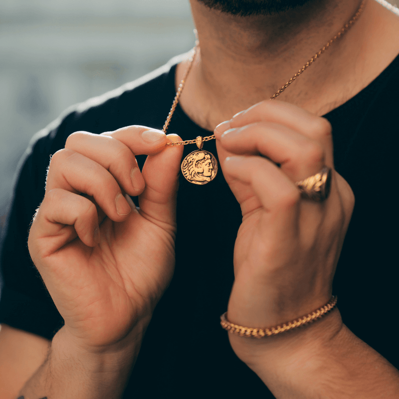 Alexander The Great Pendant - Ancient Gold