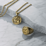 Alexander The Great Ring - Ancient Gold - Marcozo