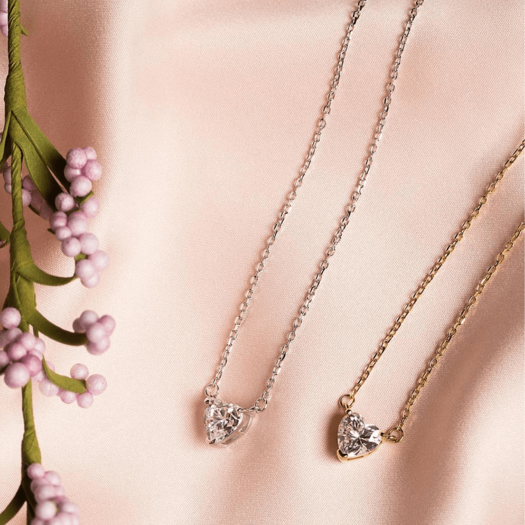 Heart Necklace - Gold - Marcozo