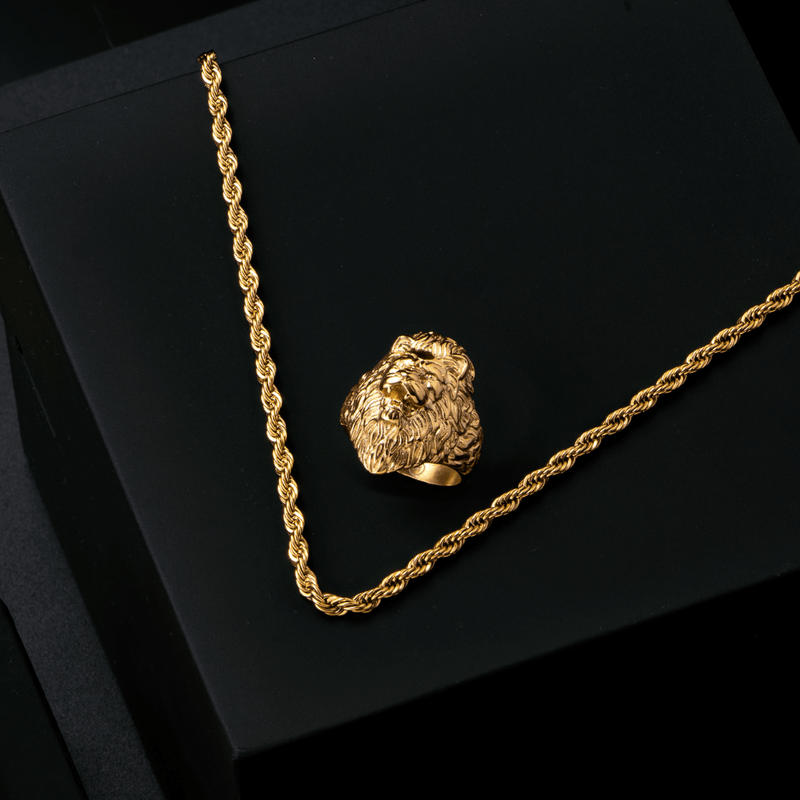 Lion Ring - Gold - Marcozo