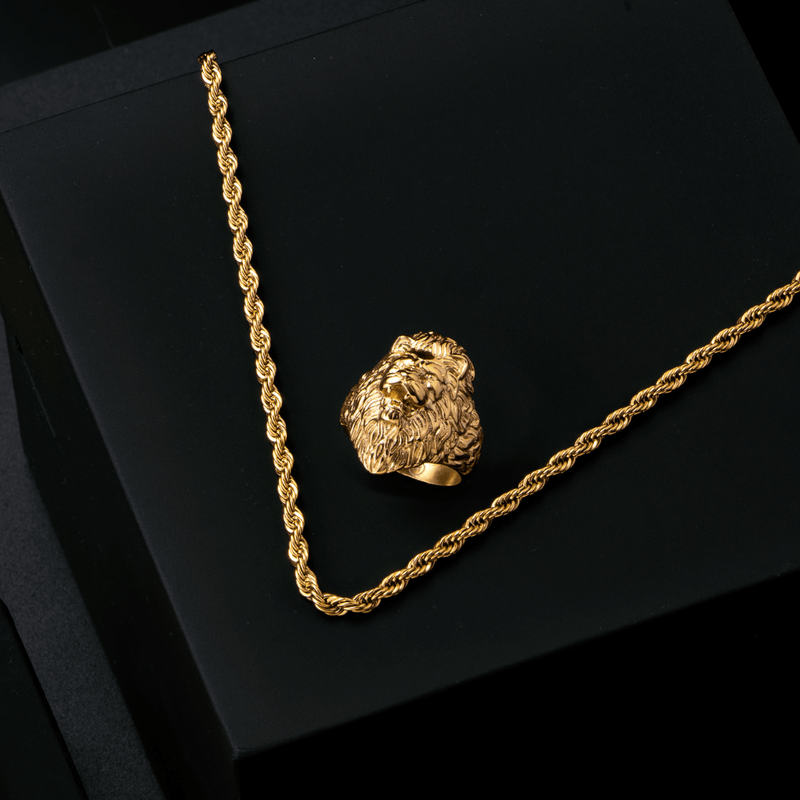 Lion Ring - Gold