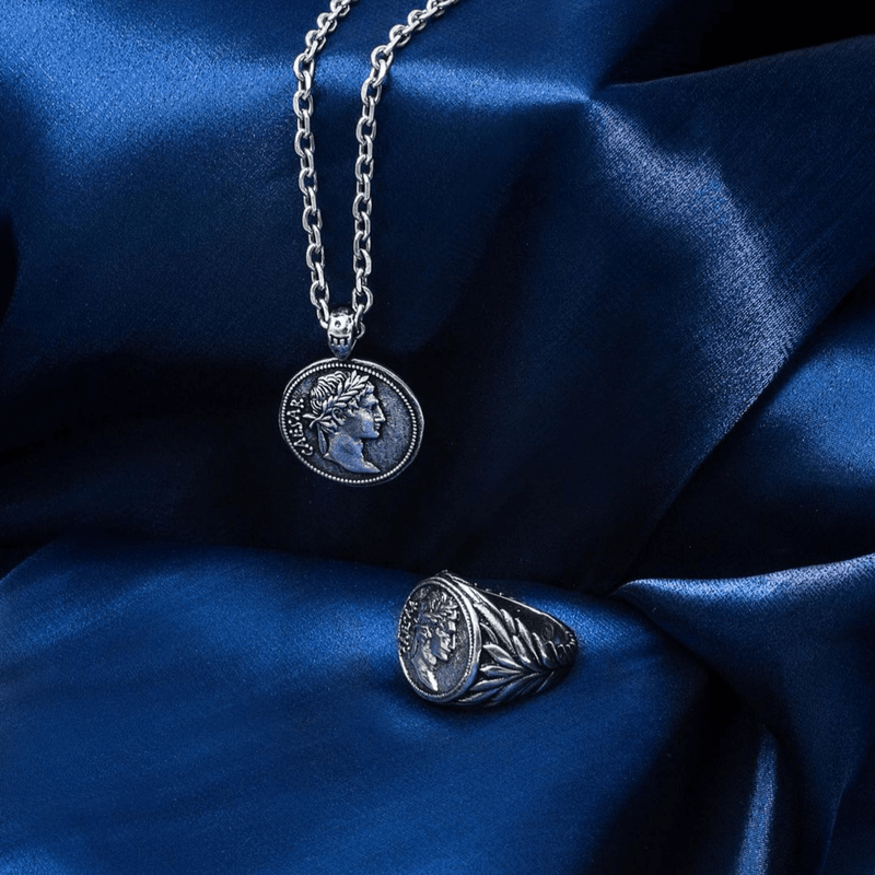 Augustus Necklace - Ancient Silver