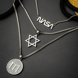 Star of David Pendant - White Gold - Marcozo