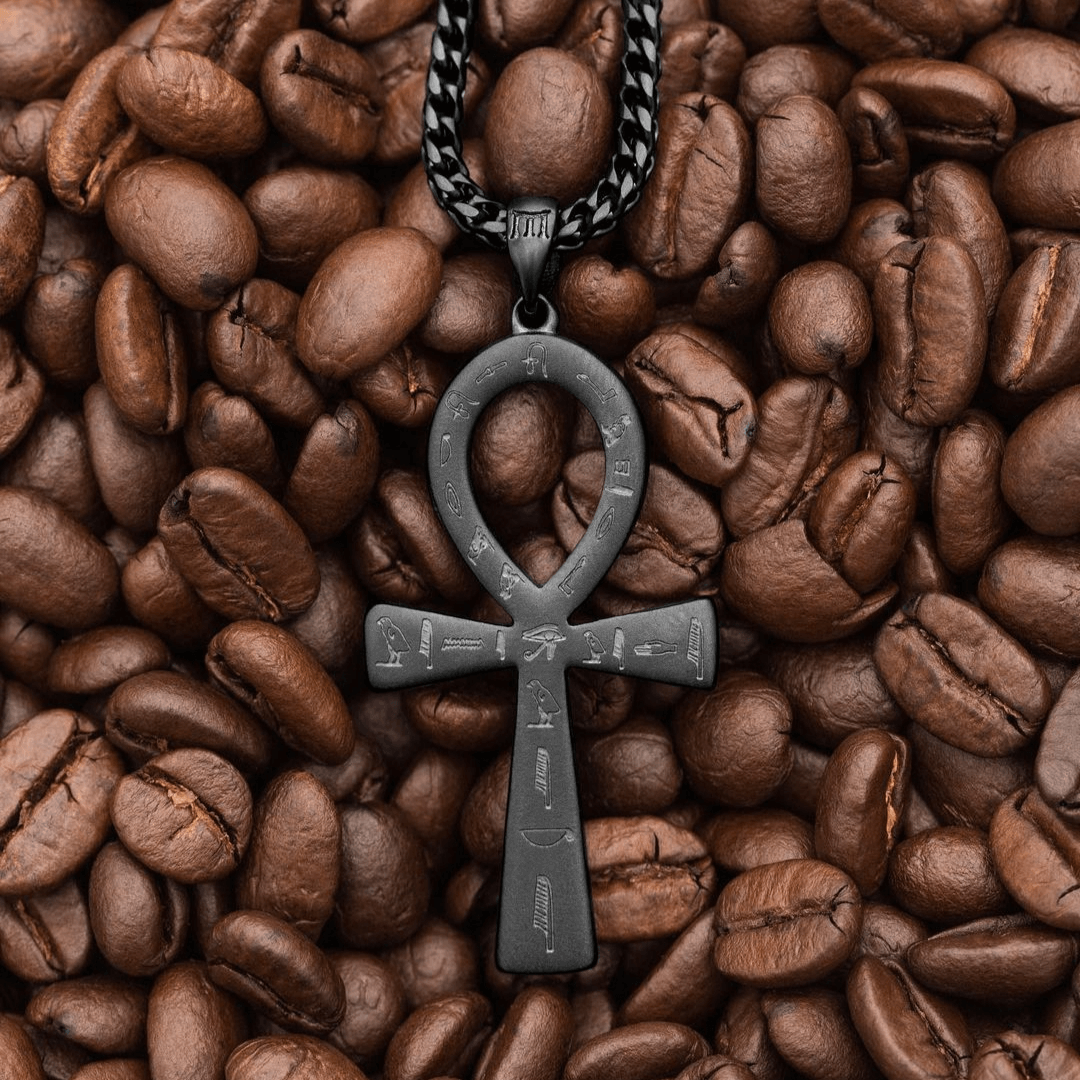 Ankh Pendant - Black - Marcozo