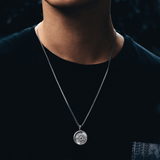 Compass Pendant - White Gold - Marcozo