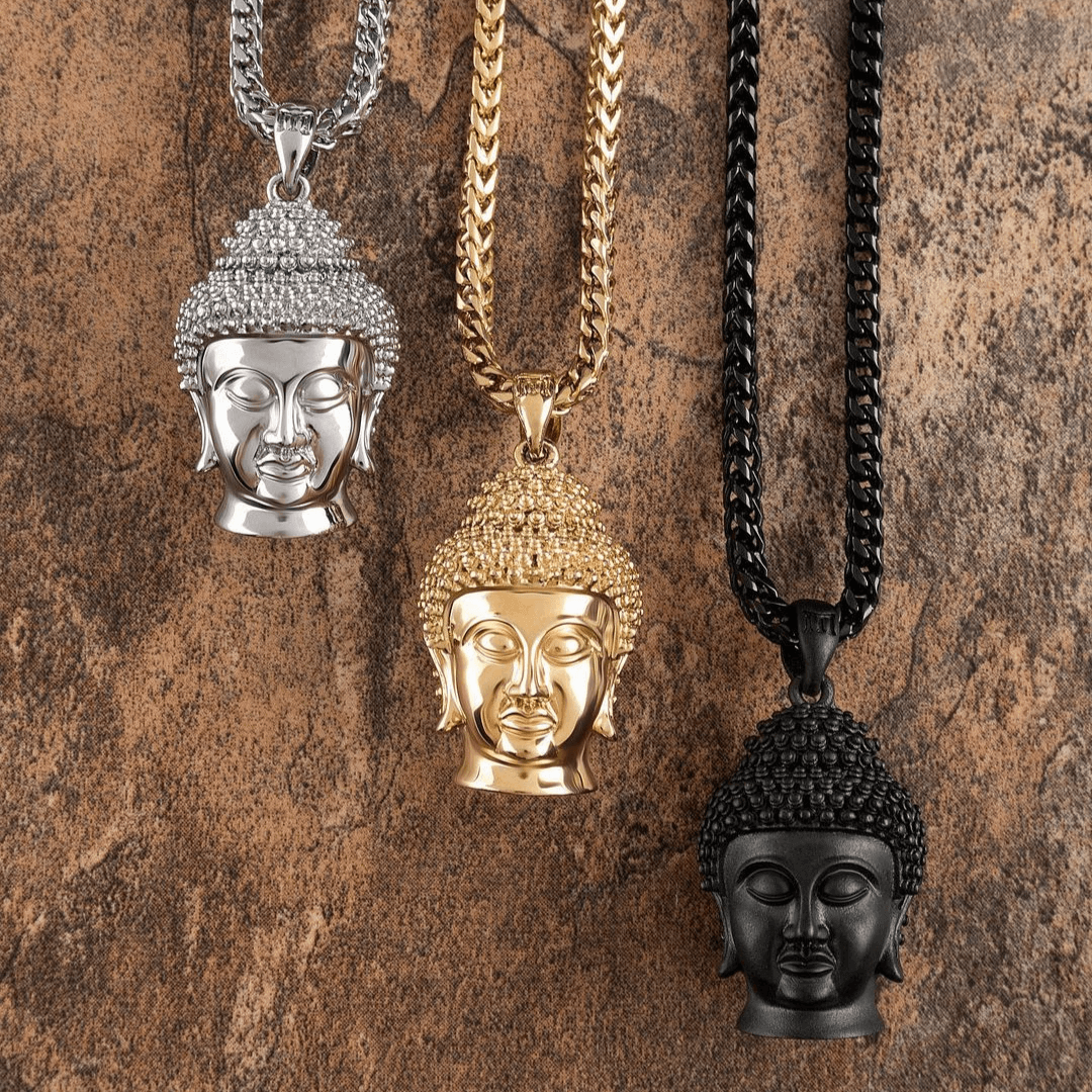 Buddha Pendant - Black - Marcozo