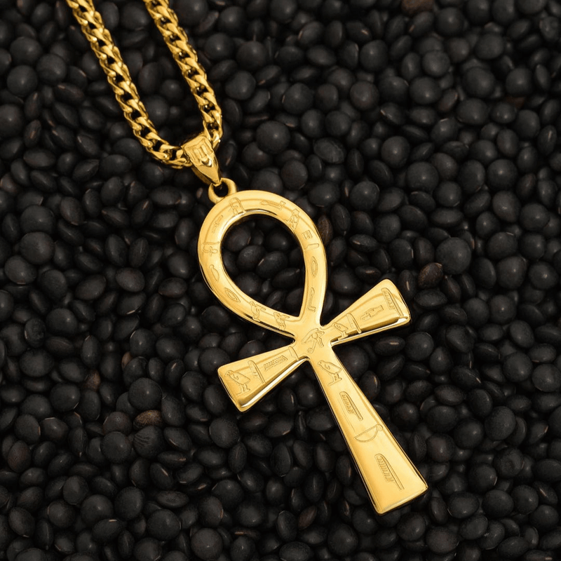 Ankh Pendant - Gold - Marcozo