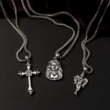 Cross Pendant - White Gold - Marcozo