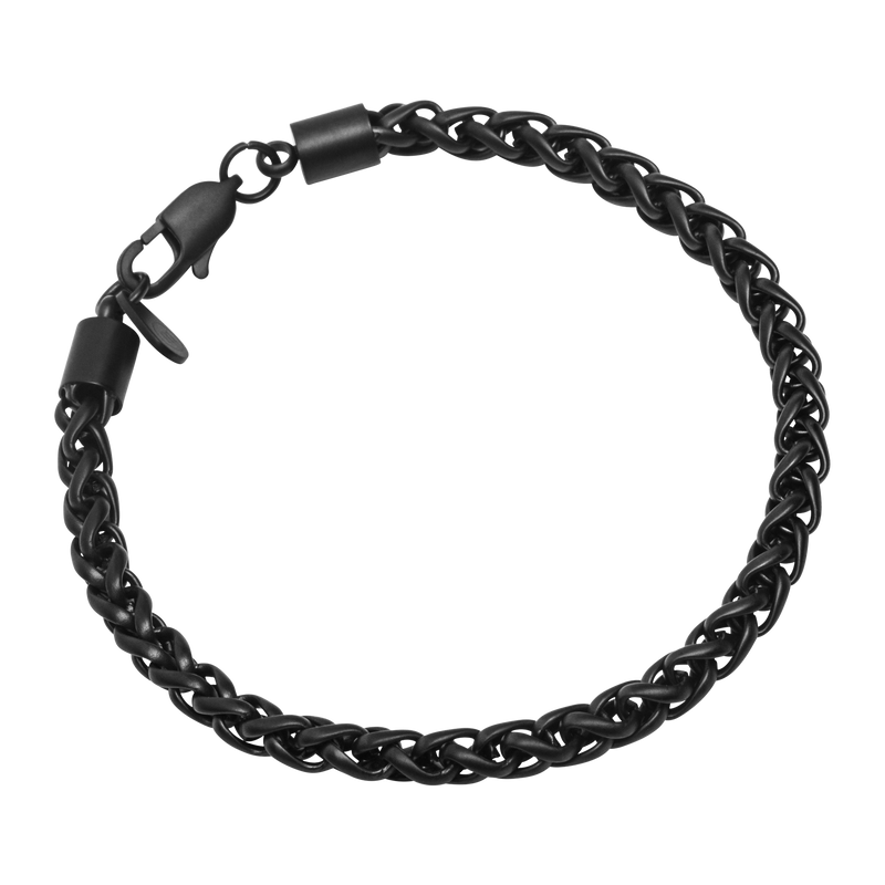 Wheat Bracelet - Black
