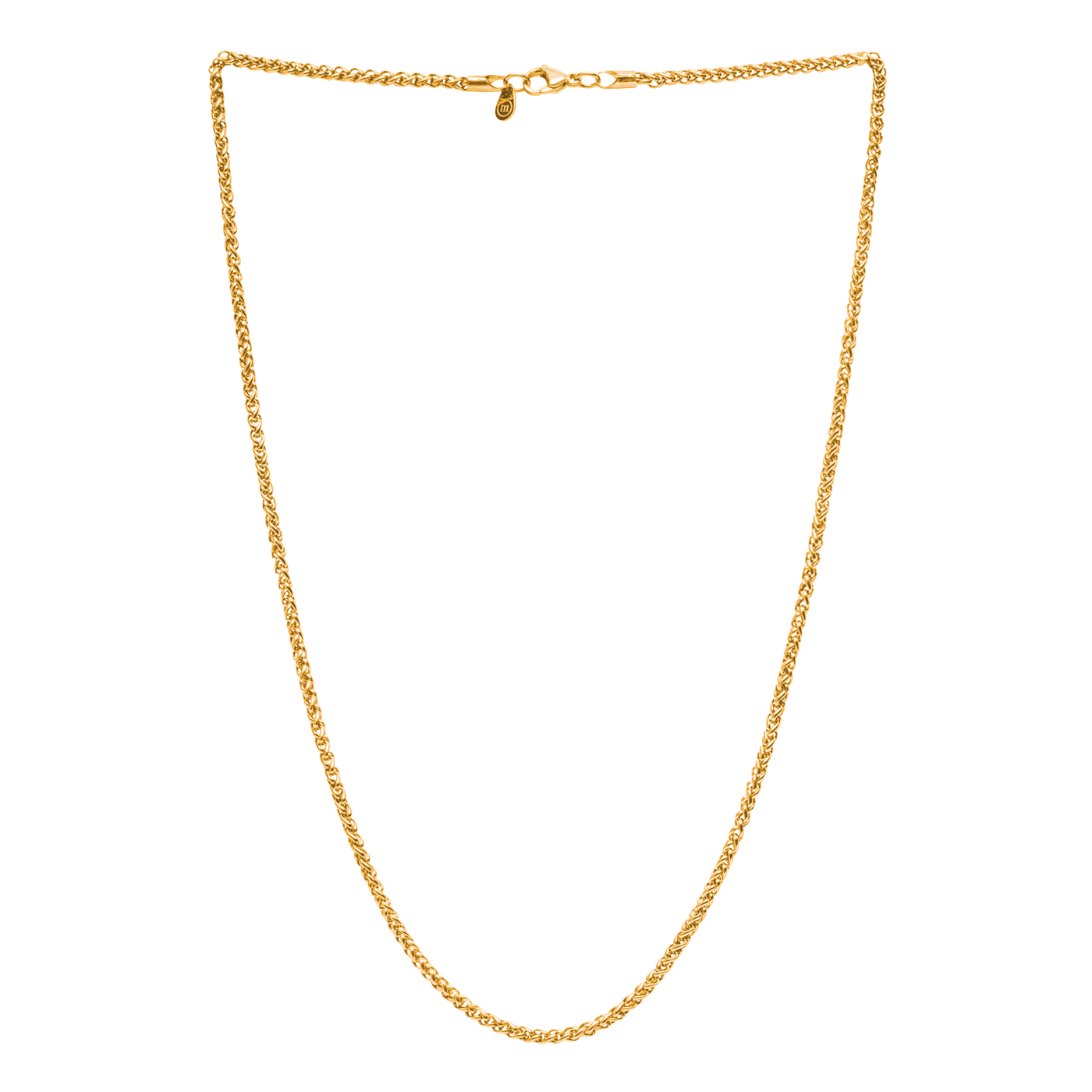 Wheat Chain 18 Karat Gold Plated Wheat Chain Marcozo