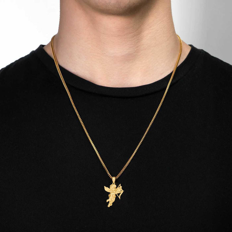 Cupid Pendant - Gold - Marcozo
