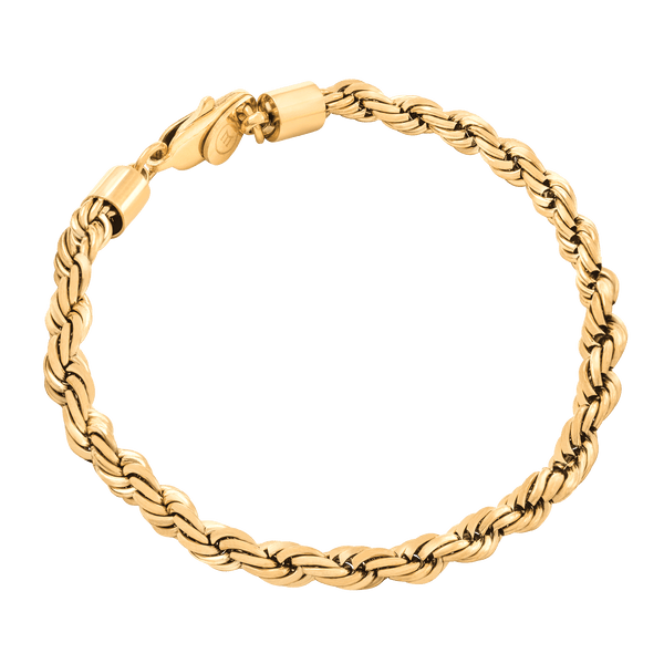 Rope Bracelet - Gold - Marcozo