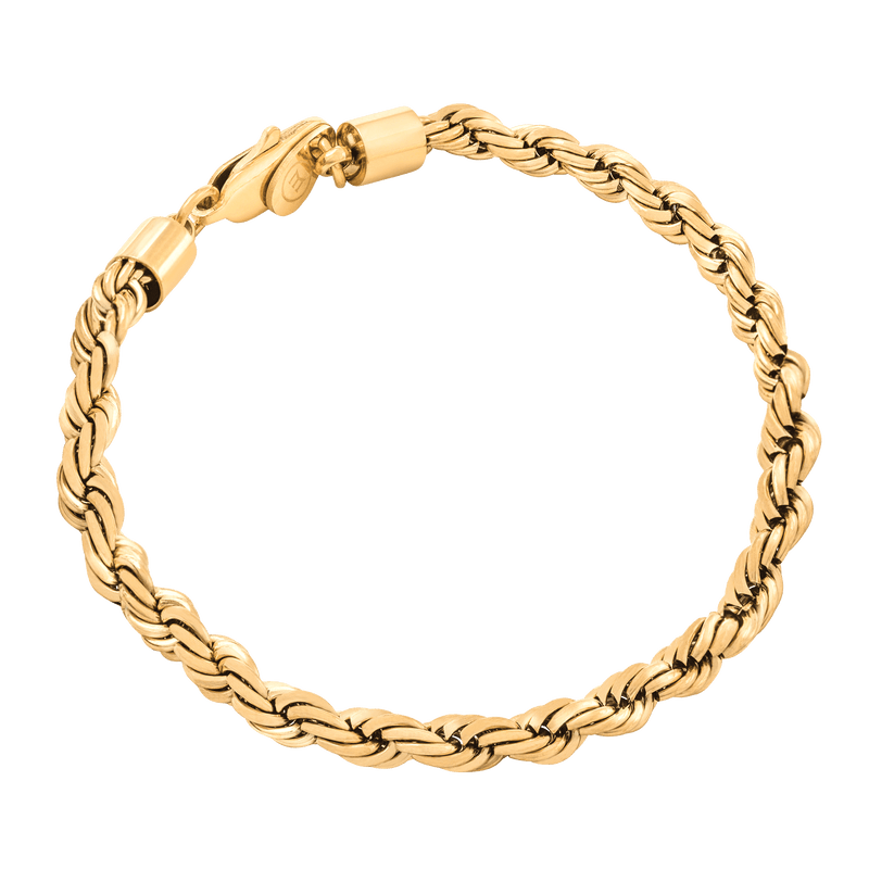 Rope Bracelet - Gold - Marcozo