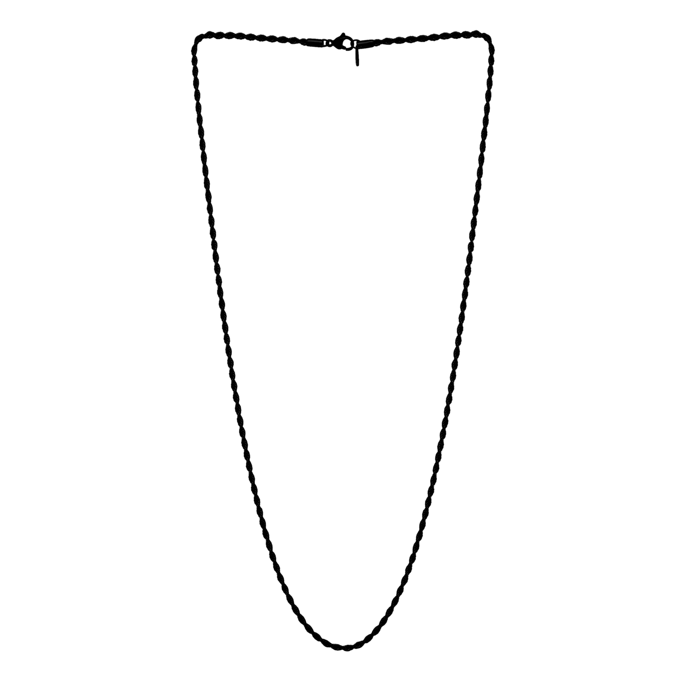 Marcozo Rope Chain | 18K Black Gold Plated 28in Chain