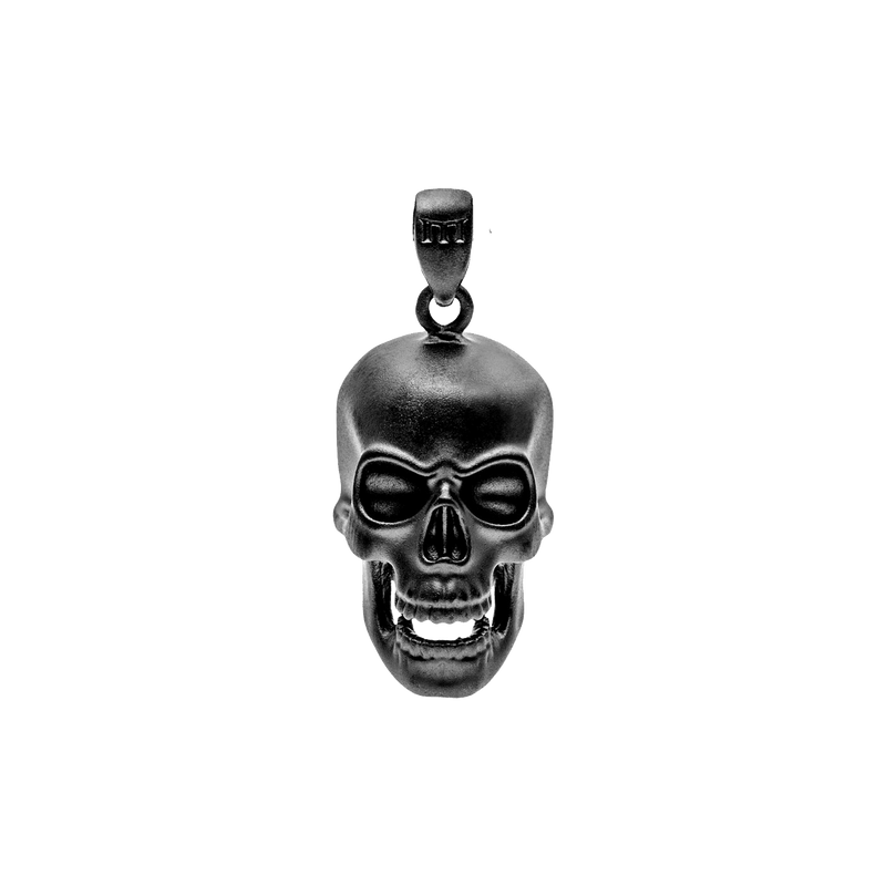 Skull Pendant - Black