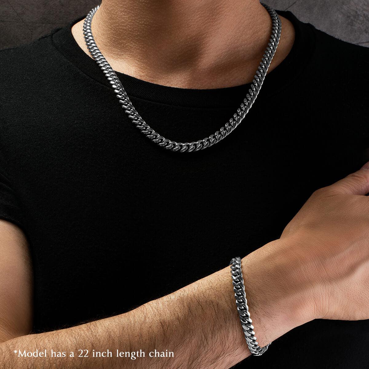 Cuban links white gold hotsell